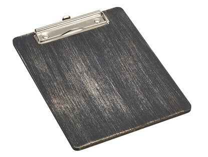 Black Wooden Menu Clipboard A5 18.5 x 24.5 x 0.6cm