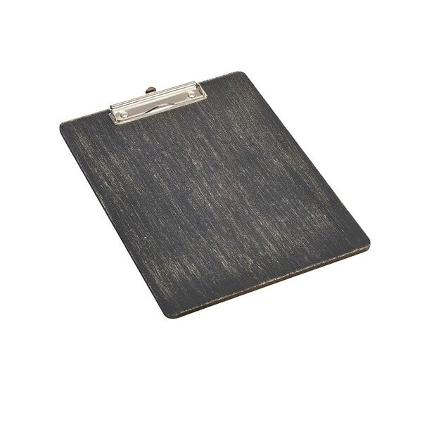 Black Wooden Menu Clipboards A4 24 x 32 x 0.6cm