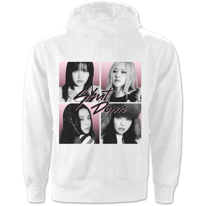 Blackpink Pullover Unisex Hoodie - Shut Down Photo Grid Rock Off