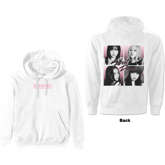 Blackpink Pullover Unisex Hoodie - Shut Down Photo Grid Rock Off