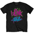 Blink 182 Unisex T-Shirt - Neon Logo Rock Off