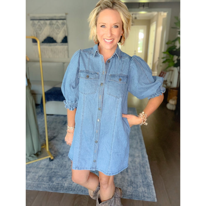 Blue Ridge Denim Dress