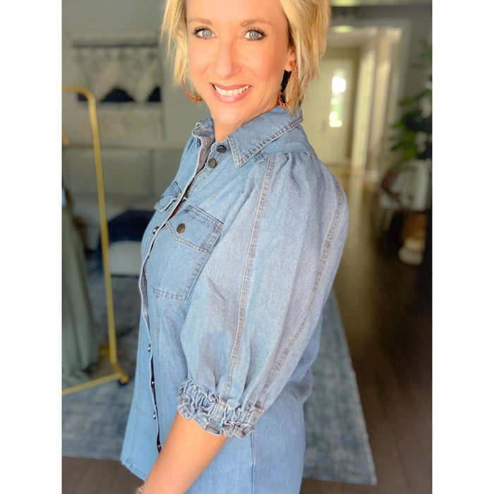 Blue Ridge Denim Dress