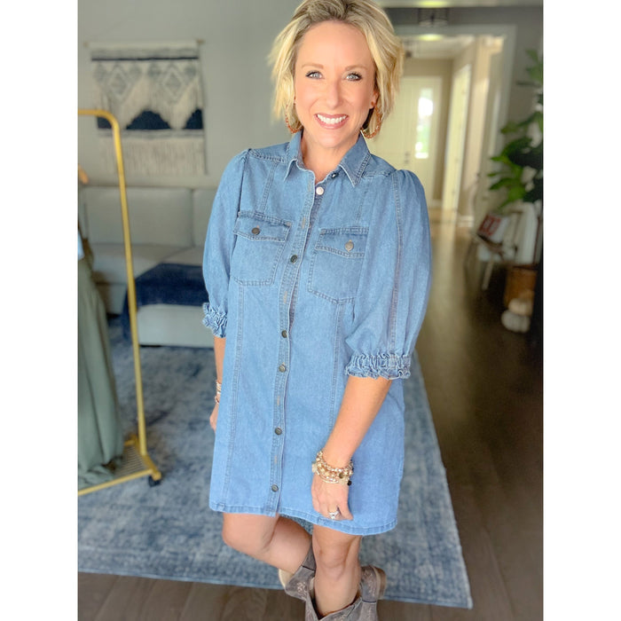 Blue Ridge Denim Dress