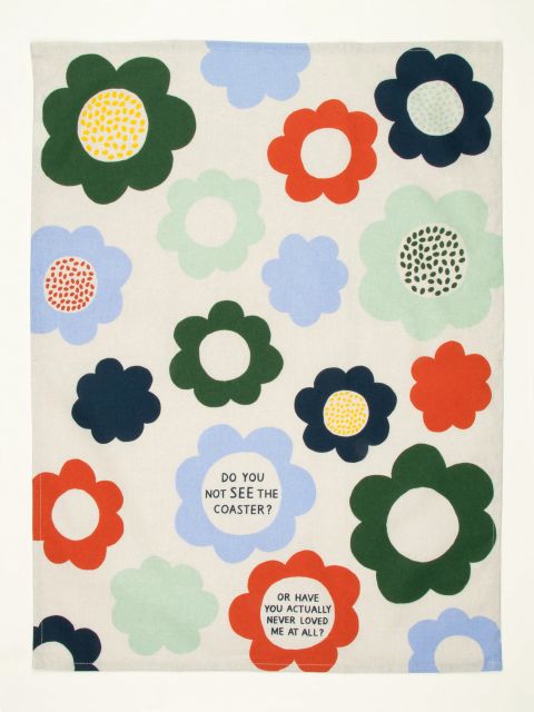 BlueQ "Do You Not See The Coaster" Dish Towel BLUEQ