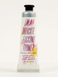 BLUEQ "I'm A Delicate Fucking Flower Natural Hand Cream - Lily With A Splash Of Rose Water BLUEQ