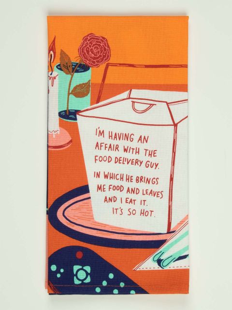 BlueQ "I'm Having An Affair With" Dish Towel BLUEQ