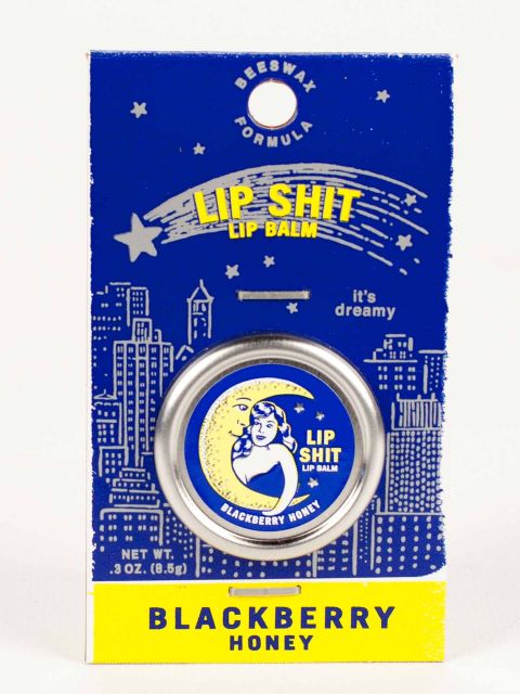 BlueQ Lip Shit Balm "Blackberry Honey" BLUEQ