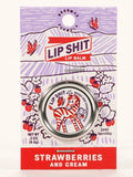 BlueQ Lip Shit Balm " Strawberry Cream" BLUEQ