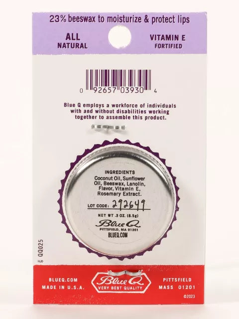 BlueQ Lip Shit Balm " Strawberry Cream" BLUEQ