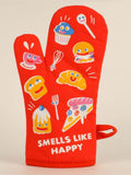 Blueq "Smells Like Happy" Oven Mitt BLUEQ