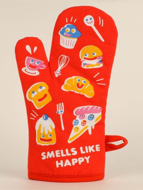 Blueq "Smells Like Happy" Oven Mitt BLUEQ
