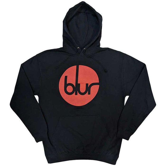 Blur Unisex Pullover Hoodie - Circle Logo Rock Off