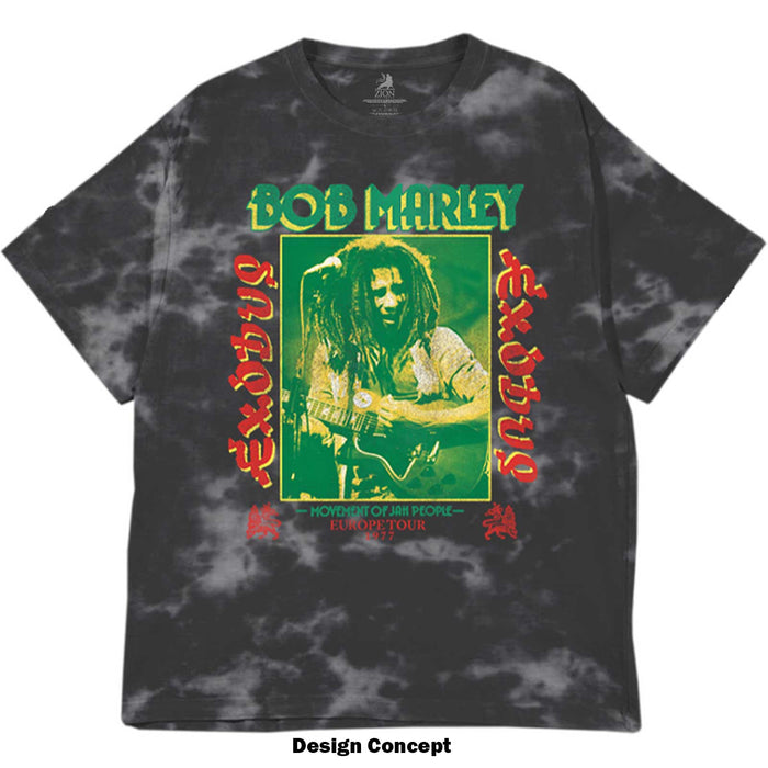 Bob Marley - EXODUS TIE-DYE Rock Off