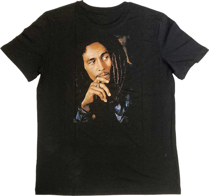 Bob Marley - One Love Portrait , Back print & Embroidery Rock Off