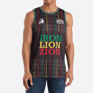 Bob Marley Basketball Jersey Amplified