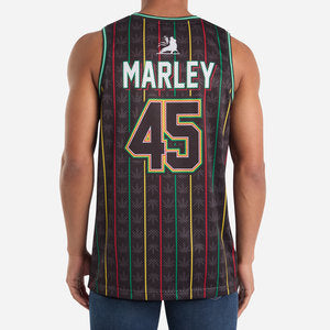 Bob Marley Basketball Jersey Amplified