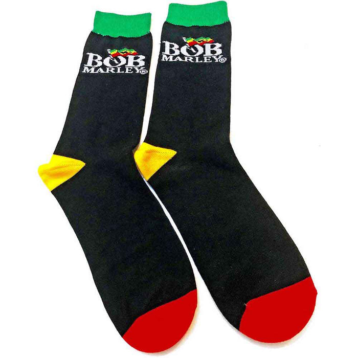 Bob Marley Unisex Ankle Socks - Logo Rock Off