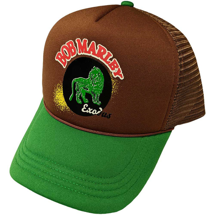 Bob Marley Unisex Mesh Back Cap - Exodus Lion Rock Off