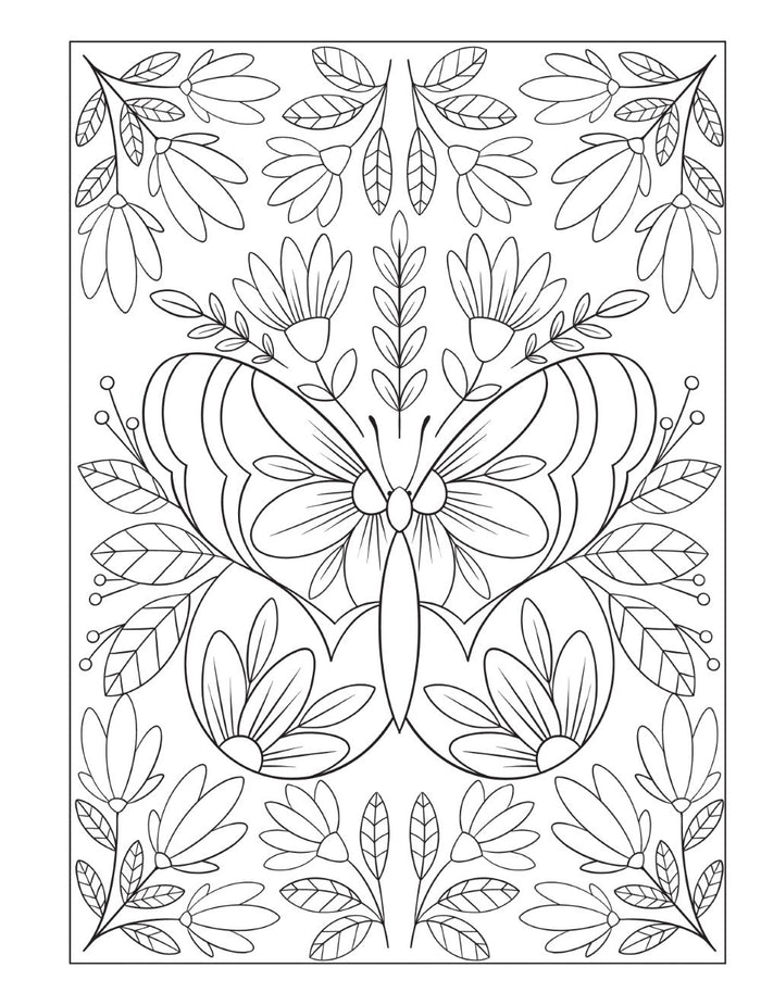 Boho Bugs Coloring Book Creative Haven