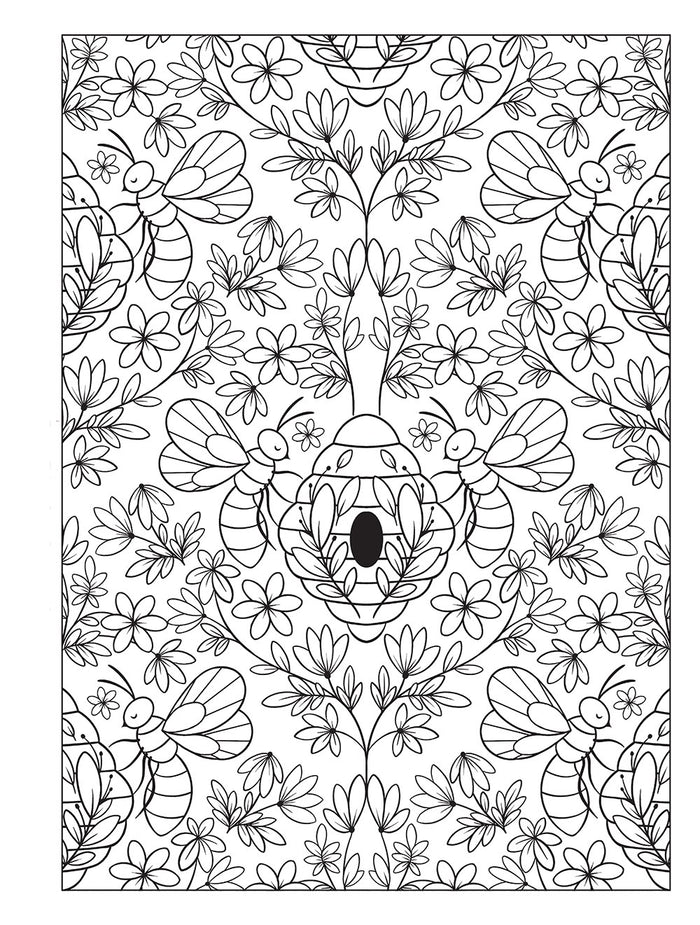 Boho Bugs Coloring Book Creative Haven