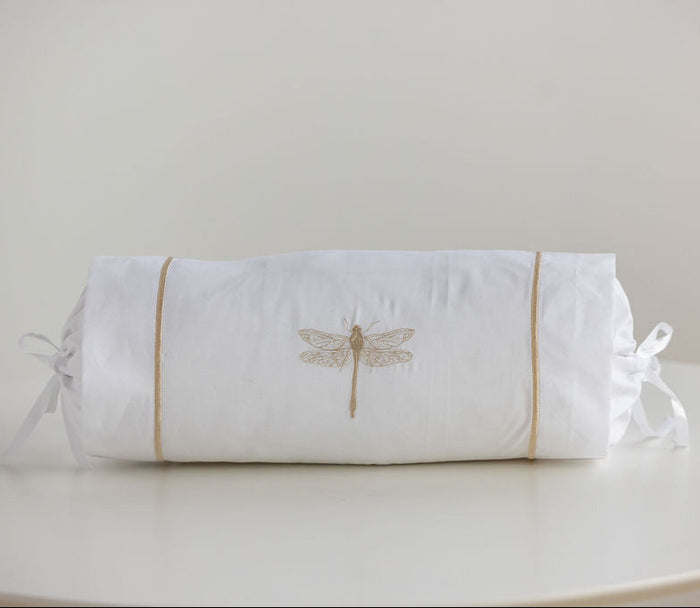 Bolster Cushion - Includes Insert, Embroidered