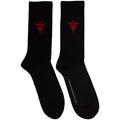 Bon Jovi Unisex Ankle Socks - Dagger Heart Rock Off