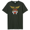 Bon Jovi Unisex T-Shirt - Heart And Dagger