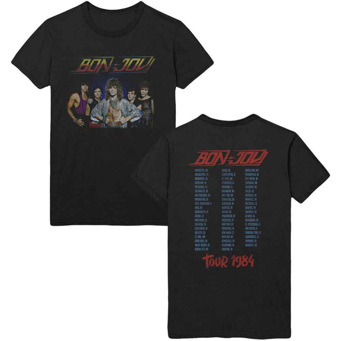 Bon Jovi Unisex T-Shirt - Tour '84