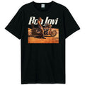 Bon Jovi Unisex T-Shirt - Wanted Dead Or Alive
