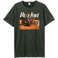 Bon Jovi Unisex T-Shirt - Wanted Dead Or Alive