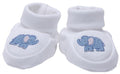 Booties, Elephant (Blue)