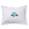 Boudoir Pillow Cover, Embroidered Botanical
