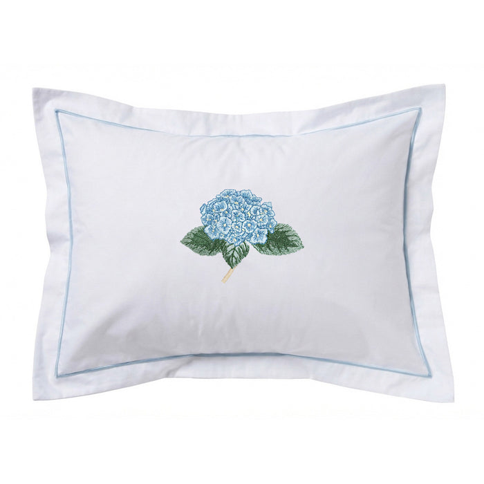 Boudoir Pillow Cover, Embroidered Floral