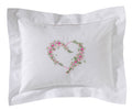 Boudoir Pillow Cover, Garden Heart