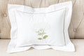 Boudoir Pillow Cover, Hydrangea (White)