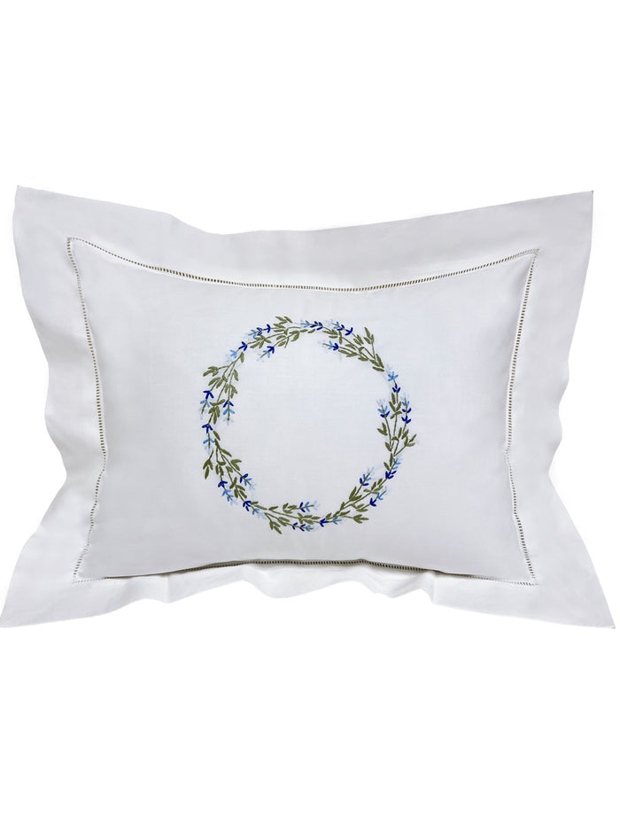 Boudoir Pillow Cover, Lavendar Bees