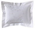 Boudoir Pillow Cover, White Heart