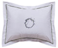 Boudoir Pillow Cover, Wreath (Lavender)