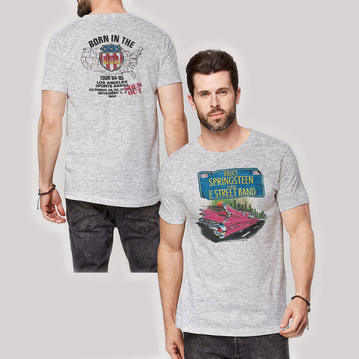 Bruce Springsteen T-shirt - Pink Cadillac Rock Off