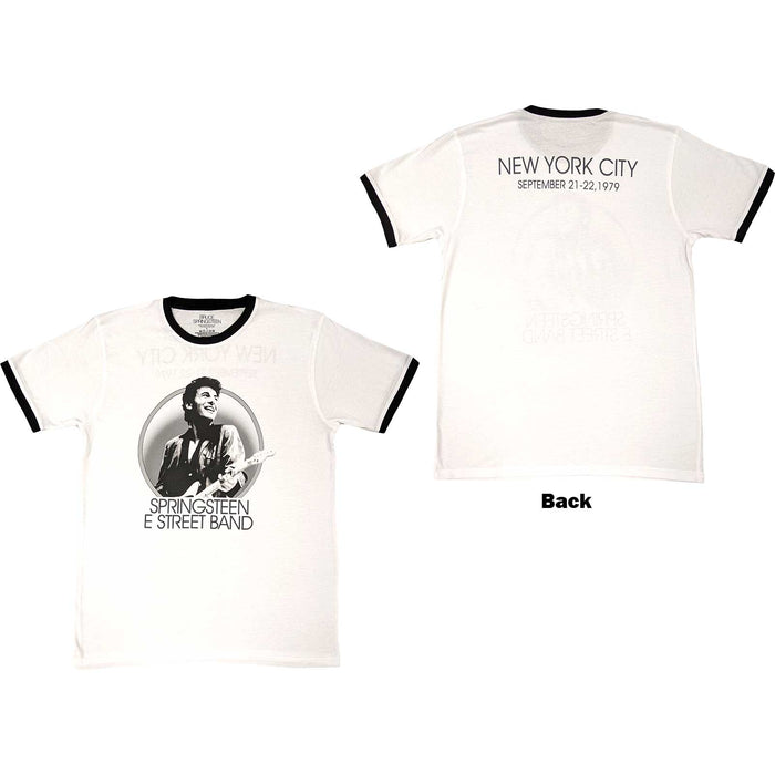 Bruce Springsteen Unisex Ringer - NYC Amplified