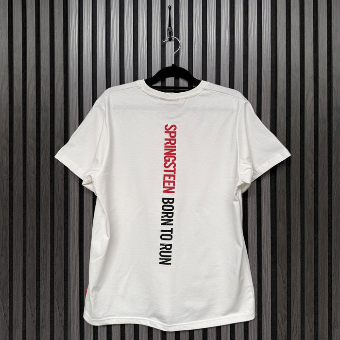 Bruce Springsteen Unisex Unplugged T-Shirt: Born To Run (Back Print)