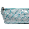Brush Bag (Long), Trellis (Aqua)