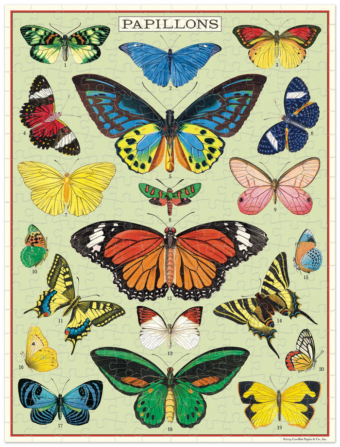 Butterflies Mini Puzzle 240pc