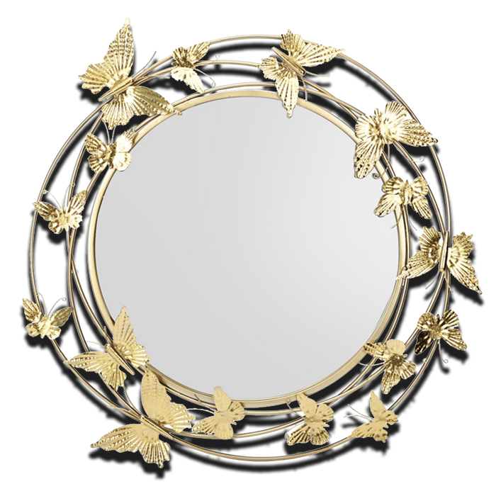 Butterfly Metal Frame | Wall Mirror