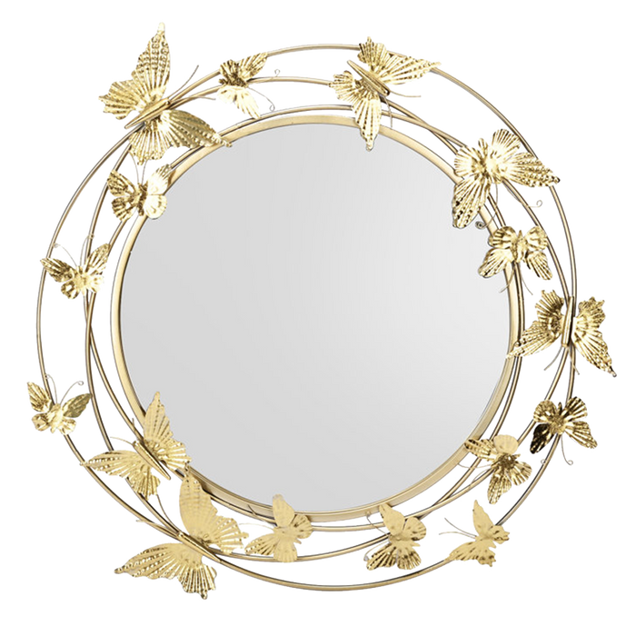 Butterfly Metal Frame | Wall Mirror