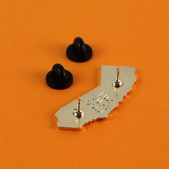 California Poppy Pin