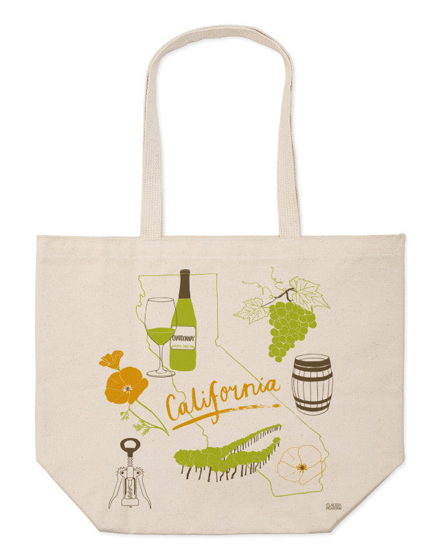 California Wine Market Tote