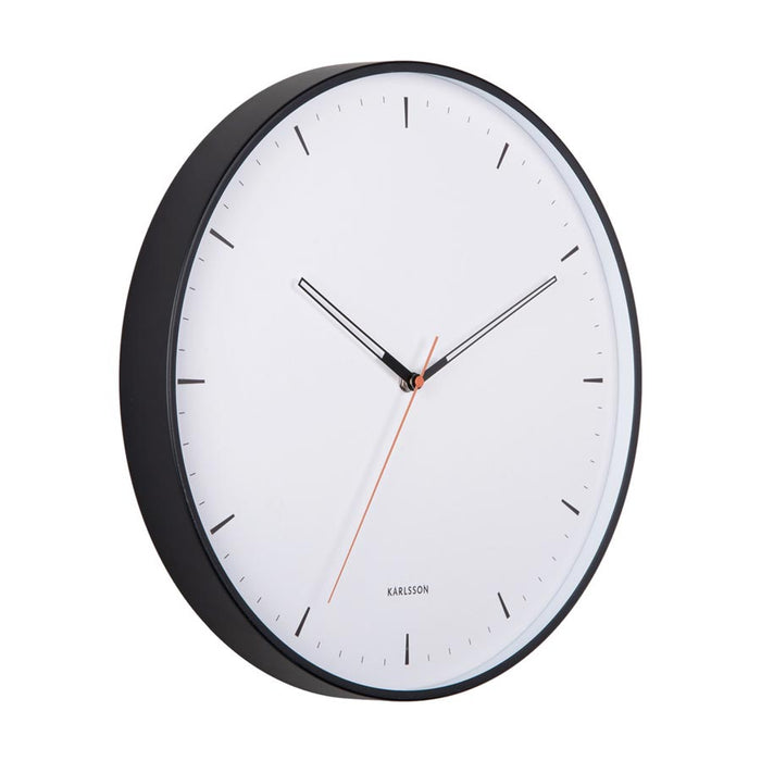 Karlsson Calm Wall Clock - Black (40cm) | Koop.co.nz