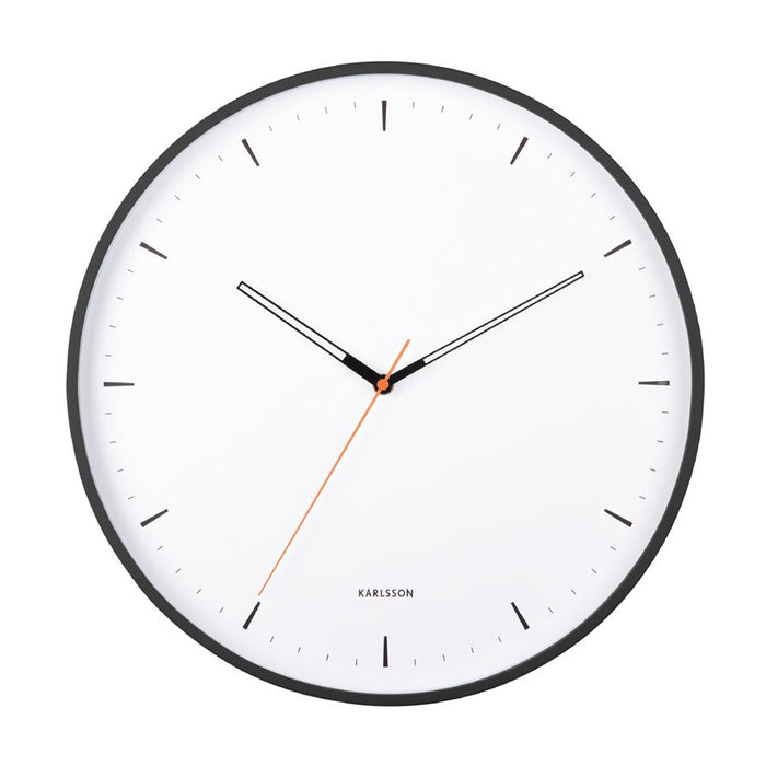 Karlsson Calm Wall Clock - Black (40cm) | Koop.co.nz
